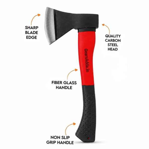 Camping Axe 520g | Compact Portable Hatchet for Camping, Trekking & Bushcraft