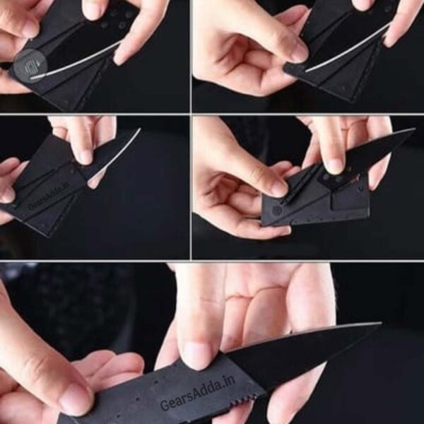 Credit Card Folding Knife | Ultra-Slim Pocket Survival Knife for Camping, Hiking & Everyday Carry