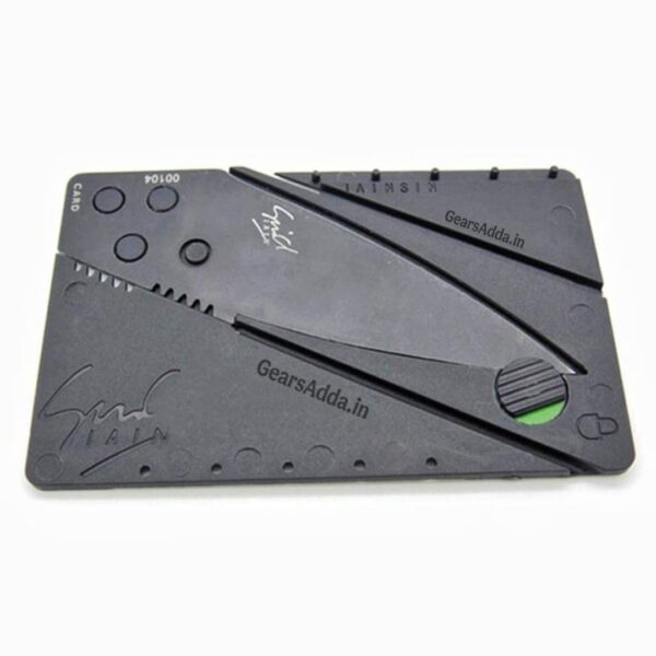 Credit Card Folding Knife | Ultra-Slim Pocket Survival Knife for Camping, Hiking & Everyday Carry