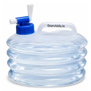 10L Collapsible Water Container with Spout and Handle | Portable Foldable Water Dispenser for Camping, Travel & Outdoor Use