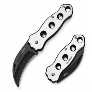 Multi-Purpose Foldable Knife (K08) | Carbon Steel Pocket Knife for Camping, Trekking & Outdoor Survival