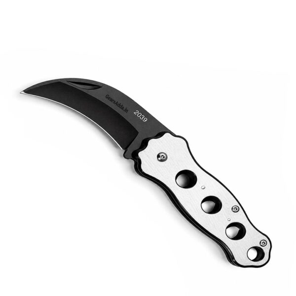 Multi-Purpose Foldable Knife (K08) | Carbon Steel Pocket Knife for Camping, Trekking & Outdoor Survival