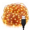 Fairy String Light 10M | USB Warm White LED Lights for Camping, Home Decoration & Outdoor Use