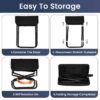 Folding Camping Stool | Portable Lightweight Foldable Chair for Camping, Travel & Outdoor Use