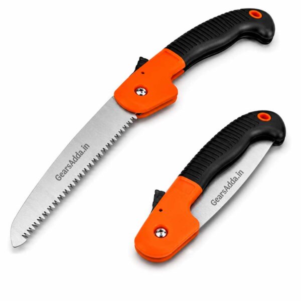 Portable Folding Saw 40cm | Multi-Purpose Foldable Pruning Saw for Camping, Gardening & Outdoor Survival