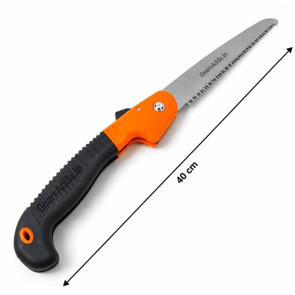 Portable Folding Saw 40cm | Multi-Purpose Foldable Pruning Saw for Camping, Gardening & Outdoor Survival