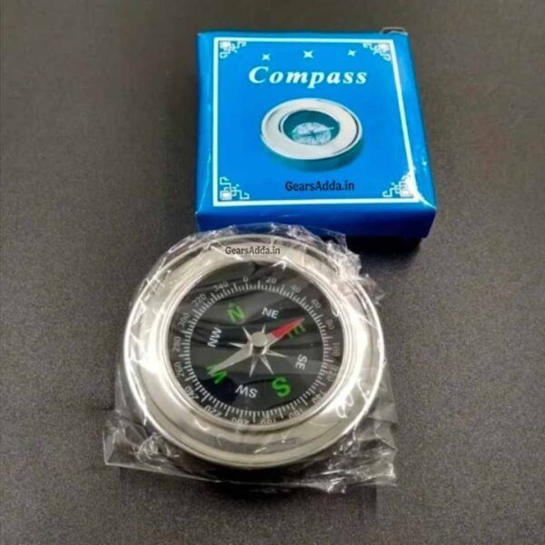 Directional Pocket Magnetic Compass | Compact Navigation Compass for Camping, Trekking & Outdoor Adventures