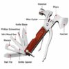 10-in-1 Multitool Hammer Plier AXE | Multi-Functional Survival Tool for Camping, Trekking & Outdoor Adventures