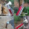 10-in-1 Multitool Hammer Plier AXE | Multi-Functional Survival Tool for Camping, Trekking & Outdoor Adventures