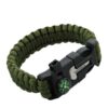 Paracord Survival Bracelet | Adjustable Emergency Utility Bracelet for Camping, Hiking & Outdoor Activities
