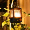 Pinjra Vintage Solar Camping Lantern | Type-C Rechargeable LED Camping & Emergency Light