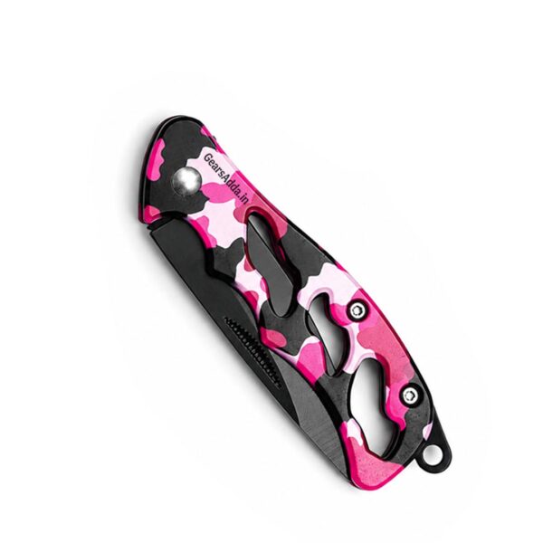 Multi-Purpose Foldable Knife (K04) | Carbon Steel Pocket Knife for Camping, Trekking & Outdoor Survival