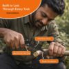 15-in-1 Stainless Steel Multitool Pocket Knife | Multi-Functional EDC Tool for Camping, Trekking & Outdoor Survival