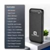 Slim Portable 10000mAh Power Bank | Quantron Ranger Power Bank with Dual USB, Type-C & Micro USB Inputs