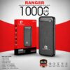 Slim Portable 10000mAh Power Bank | Quantron Ranger Power Bank with Dual USB, Type-C & Micro USB Inputs