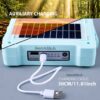 5 Modes Solar LED Flood Light | Type-C Rechargeable LED Camping & Emergency Light
