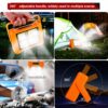 5 Modes Solar LED Flood Light | Type-C Rechargeable LED Camping & Emergency Light