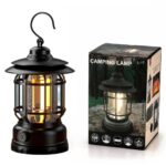 Vintage LED Camping Lantern | Type-C Rechargeable LED Camping & Emergency Light