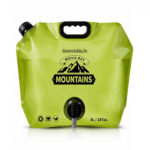 8L Foldable Water Bag with Tap | Portable Collapsible Water Storage Container for Camping & Travel