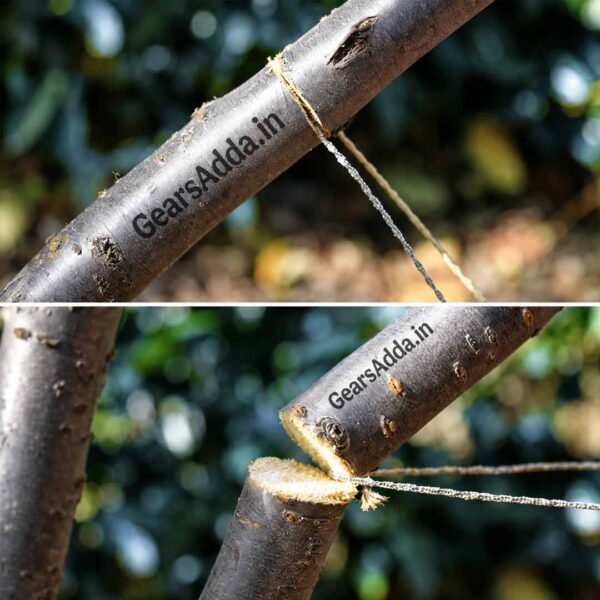 Stainless Steel Wire Saw | Portable Survival Saw for Camping, Gardening & Outdoor Adventures