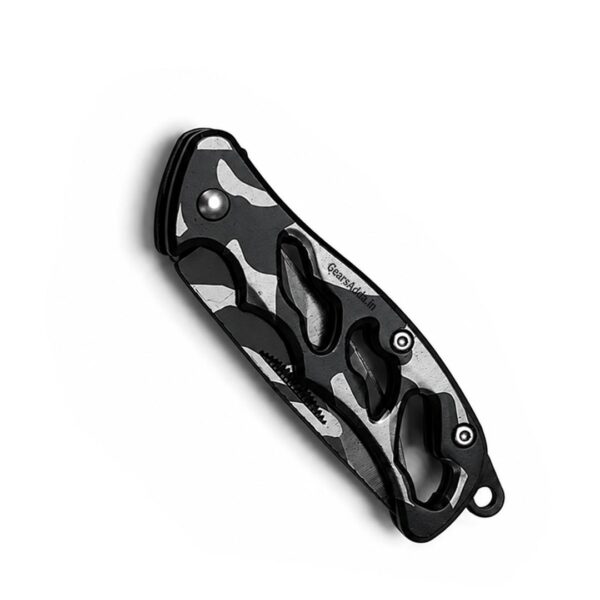 Multi-Purpose Foldable Knife (K03) | Carbon Steel Pocket Knife for Camping, Trekking & Outdoor Survival